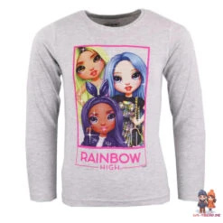 Rainbow High Mädchen Kinder Langarm Schlafanzug Pyjama -Bekleidung Peripherie rh pyjama lang 01b