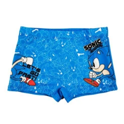 Sega Sonic Kinder Badehose Badeshorts