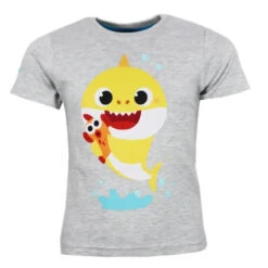 Baby Shark Hai Kinder Baby Jungen Kurzarm T-Shirt Shirt 10 Baby Shark Hai Kinder Baby Jungen Kurzarm T-Shirt Shirt -Bekleidung Peripherie shar shirt 01c