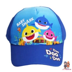 Baby Shark Kleine Haie Kinder Basecap Mütze -Bekleidung Peripherie shark basecap 01d