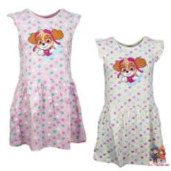 Paw Patrol Skye Kinder Mädchen Kurzarm Sommerkleid Kleid