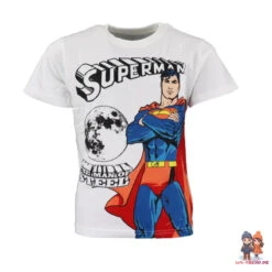 DC Comics Superman Kinder Kurzarm Pyjama -Bekleidung Peripherie sm pyjama 01e