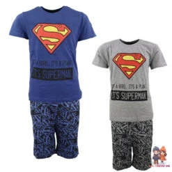 DC Comics Superman Jugend Kinder Kurzarm Pyjama
