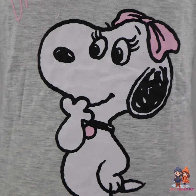 Peanuts Kinder Mädchen Pyjama Schlafanzug 4 Peanuts Kinder Mädchen Pyjama Schlafanzug – Bild 2