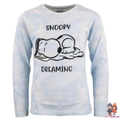 Snoopy Mädchen Langarm Schlafanzug Pyjama -Bekleidung Peripherie snoopy pyjama 01e