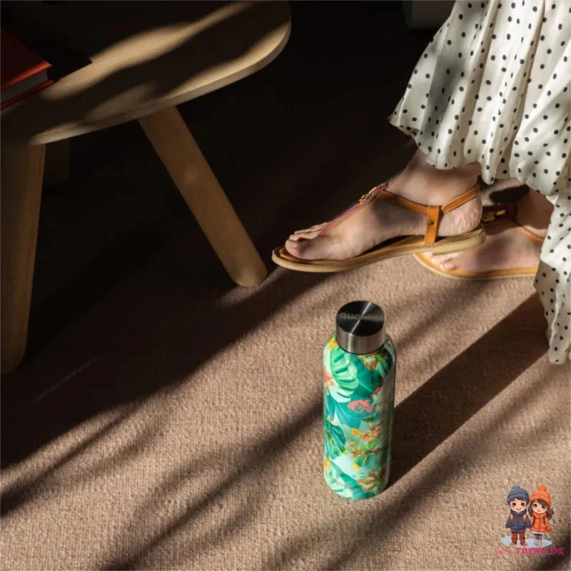 Stor Quokka SOLID Tropical Edelstahl Flasche Trinkflasche 630 Ml 4 Stor Quokka SOLID Tropical Edelstahl Flasche Trinkflasche 630 Ml – Bild 2