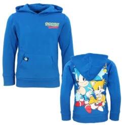 Sonic The Hedgehog Kinder Jungen Hoodie Kapuzenpullover