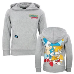 Sonic The Hedgehog Kinder Jungen Hoodie Kapuzenpullover -Bekleidung Peripherie son hoodie 01e