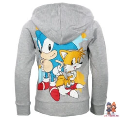 Sonic The Hedgehog Kinder Jungen Hoodie Kapuzenpullover -Bekleidung Peripherie son hoodie 01g