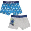 Sonic The Hedgehog Jungen Boxershorts Unterhose 2er Pack -Bekleidung Peripherie sonic boxershorts 01