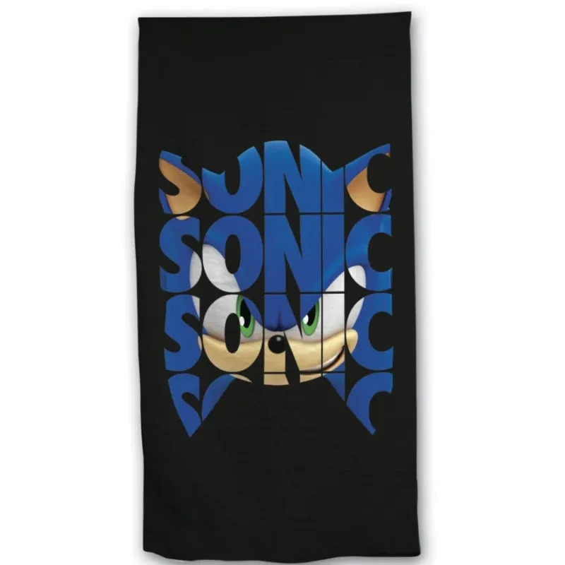 Sonic The Hedgehog Badetuch Strandtuch 70x140cm 3 Sonic The Hedgehog Badetuch Strandtuch 70x140cm