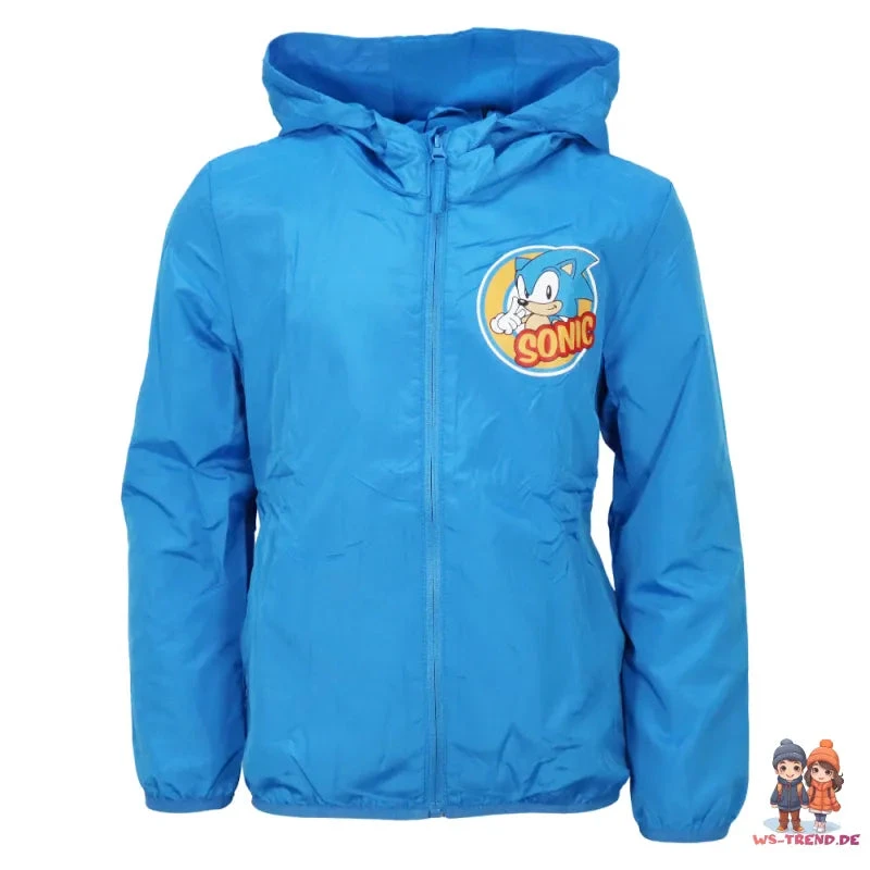 Sonic The Hedgehog Kinder Jungen Sommerjacke Herbst Jacke Mit Kapuze 4 Sonic The Hedgehog Kinder Jungen Sommerjacke Herbst Jacke Mit Kapuze – Bild 2