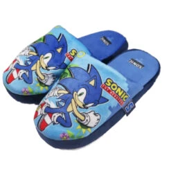 Sonic The Hedgehog Jungen Hausschuhe Slipper Pantoffeln