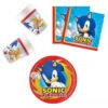 Sonic Geburtstag Deko Set 36tlg.Geschirr Partyset Kinder Kindergeburtstag