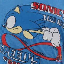 Sega Sonic The Hedgehog Jungen Kinder Pyjama 11 Sega Sonic The Hedgehog Jungen Kinder Pyjama -Bekleidung Peripherie sonic pyjama 01b
