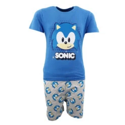 Sega Sonic The Hedgehog Jungen Kinder Pyjama Schlafanzug -Bekleidung Peripherie sonic pyjama 01d 7392edaf f236 4d54 9802 36517d8454fd