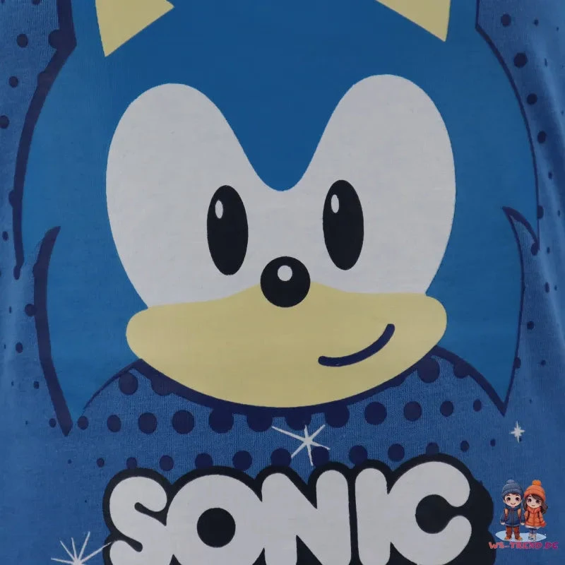 Sega Sonic The Hedgehog Jungen Kinder Pyjama 8 Sega Sonic The Hedgehog Jungen Kinder Pyjama – Bild 6