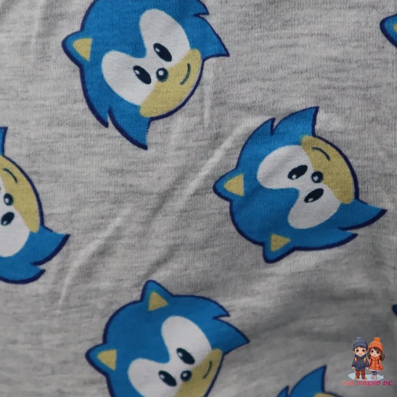Sega Sonic The Hedgehog Jungen Kinder Pyjama 9 Sega Sonic The Hedgehog Jungen Kinder Pyjama – Bild 7