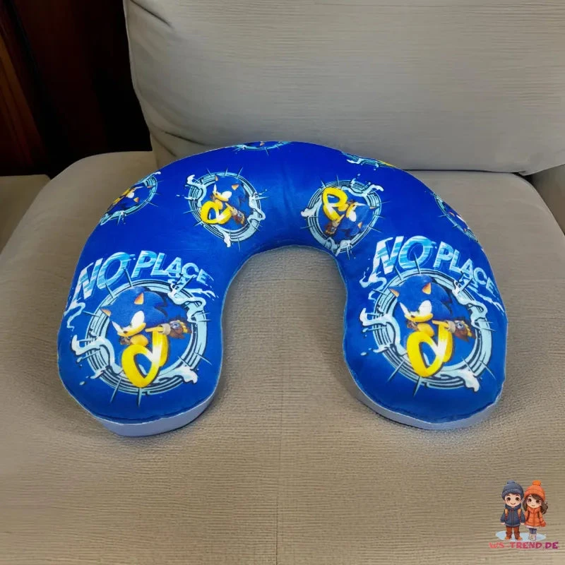 Sonic The Hedgehog Reisekissen Nackenkissen Auto Flugzeug 6 Sonic The Hedgehog Reisekissen Nackenkissen Auto Flugzeug – Bild 4