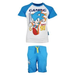 Sonic The Hedgehog Kinder Sommerset Shorts Plus T-Shirt