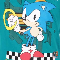 Sonic The Hedgehog Kinder Junge Kurzarm T-Shirt Shirt -Bekleidung Peripherie sonic t shirt 01b