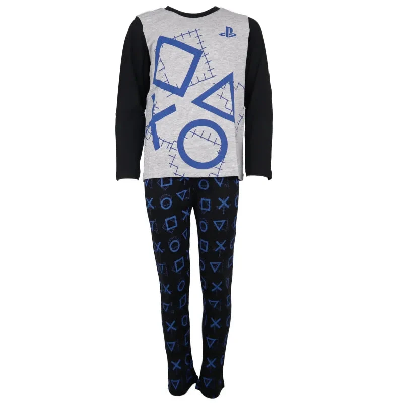 Sony Playstation Kinder Lang Pyjama Schlafanzug 3 Sony Playstation Kinder Lang Pyjama Schlafanzug