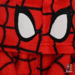 Marvel Spiderman Kinder Fleece Bademantel 9 Marvel Spiderman Kinder Fleece Bademantel -Bekleidung Peripherie sp badem 01b