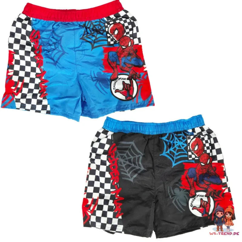 Marvel Spiderman Kinder Badehose Badeshorts Shorts Schwimmhose 3 Marvel Spiderman Kinder Badehose Badeshorts Shorts Schwimmhose