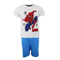 Marvel Spiderman Kinder Kurzarm Pyjama 7 Marvel Spiderman Kinder Kurzarm Pyjama -Bekleidung Peripherie sp pyjama 01c