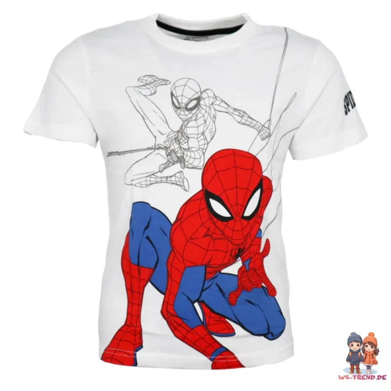 Marvel Spiderman Kinder Kurzarm Pyjama Schlafanzug 8 Marvel Spiderman Kinder Kurzarm Pyjama Schlafanzug – Bild 6