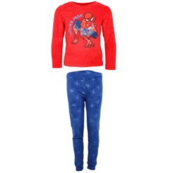 Marvel Spiderman Kinder Schlafanzug Pyjama Shirt Hose