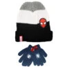 Marvel Spiderman - Kinder Herbst Wintermütze Plus Handschuhe 2 Marvel Spiderman - Kinder Herbst Wintermütze Plus Handschuhe -Bekleidung Peripherie sp set 01
