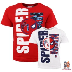Marvel Spiderman Kinder Jungen Kurzarm T-Shirt