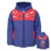 Marvel Spiderman Kinder Jungen Winterjacke Jacke Mit Kapuze