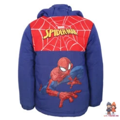 Marvel Spiderman Kinder Jungen Winterjacke Jacke Mit Kapuze -Bekleidung Peripherie sp wint 01b 0