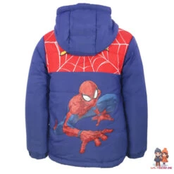 Marvel Spiderman Kinder Jungen Winterjacke Jacke Mit Kapuze -Bekleidung Peripherie sp wint 01b