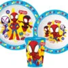 Spiderman Spidey And Friends Kinder Geschirr Set Teller Schüssel Becher 2 Spiderman Spidey And Friends Kinder Geschirr Set Teller Schüssel Becher -Bekleidung Peripherie spidey friends kinder geschirr teller schssel becher 351