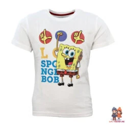 Spongebob Schwammkopf Kinder Kurzarm Pyjama Schlafanzug -Bekleidung Peripherie sponge pyjama 01b