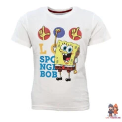 Spongebob Schwammkopf Kinder Kurzarm Pyjama Schlafanzug -Bekleidung Peripherie sponge pyjama 01e