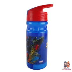 Marvel Spiderman Trinkflasche Flasche Mit Trinkhalm Griff 500 Ml -Bekleidung Peripherie sport spider 01b