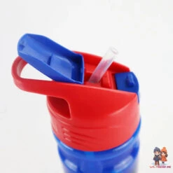 Marvel Spiderman Trinkflasche Flasche Mit Trinkhalm Griff 500 Ml -Bekleidung Peripherie sport spider 01c