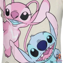 Disney Lilo Und Stitch Kinder Kurzarm T-Shirt Shirt -Bekleidung Peripherie stitch angel shirt 01e