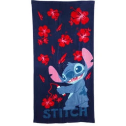 Disney Lilo Und Stitch Strandtuch Handtuch Badetuch XL 70x140 Cm 100% Baumwolle