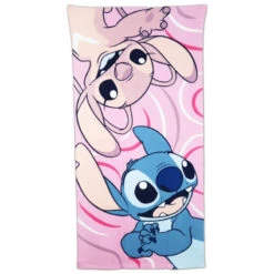 Disney Lilo Und Stitch Angel Mikrofaser StrandtuchBadetuch XL 70x140 Cm