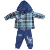 Disney Stitch Baby 2 Tlg Set Hemd Mit Kapuze Plus Hose -Bekleidung Peripherie stitch fl hmho 01