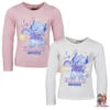 Disney Stitch Kinder Mädchen Langarmshirt Shirt -Bekleidung Peripherie stitch langarm shirt 01