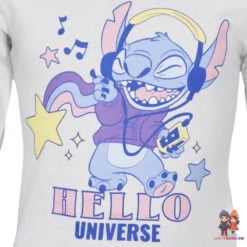 Disney Stitch Kinder Mädchen Langarmshirt Shirt -Bekleidung Peripherie stitch langarm shirt 01d