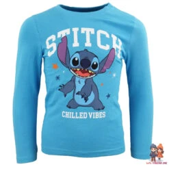 Disney Stitch Kinder Jungen Langarm Schlafanzug Pyjama -Bekleidung Peripherie stitch pyjama 01b
