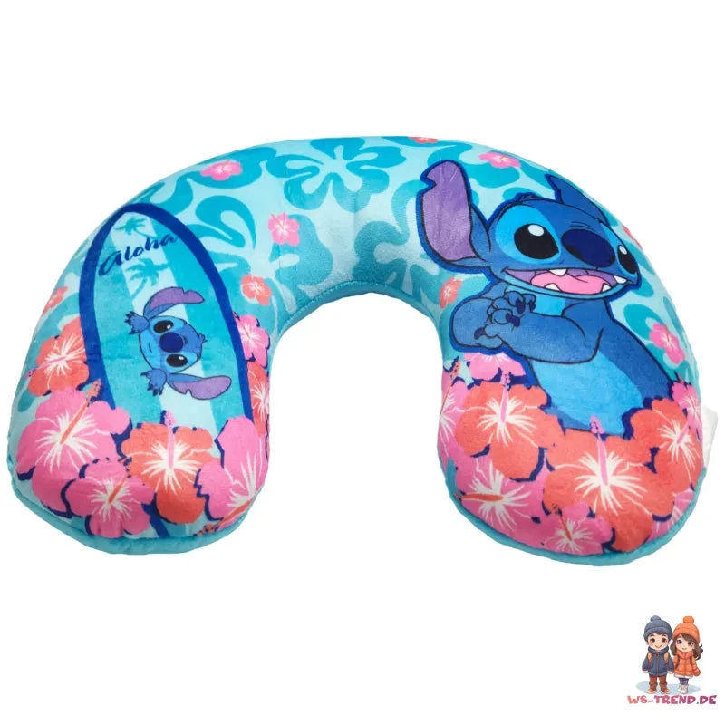 Disney Lilo Und Stitch Kinder Reisekissen Nackenkissen Auto Flugzeug 4 Disney Lilo Und Stitch Kinder Reisekissen Nackenkissen Auto Flugzeug – Bild 2
