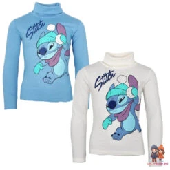 Disney Lilo Und Stitch Kinder Rollkragen Langarmshirt Shirt